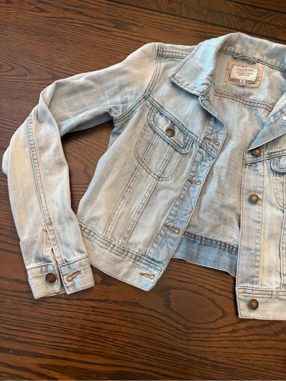 Hollister Light Wash Denim Jacket